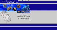 Desktop Screenshot of baronkg.de